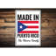 Puerto Rican Flag Sign-58289276