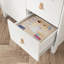 Commode à langer moderne avec rangement solide