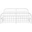 Cadre de lit en métal 12 po avec tête de lit sans matelas Armya-1391089915-1391089917