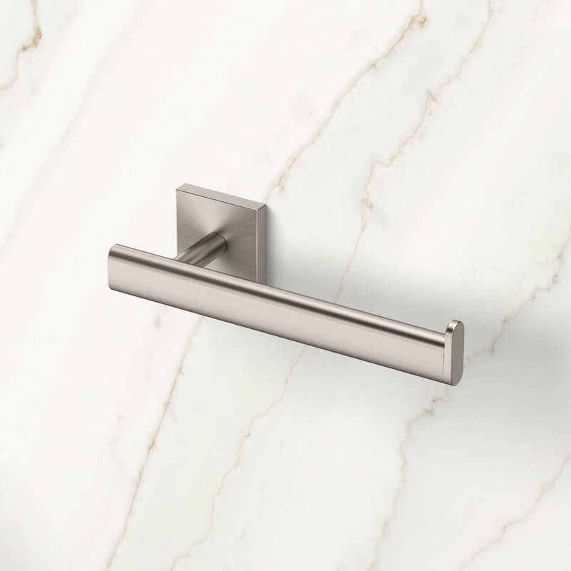 Barre à serviettes Elevate, Nickel satiné, L 8 po
