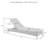 Leandra Wicker Outdoor Chaise Lounge with Cushion -507241923-495166793