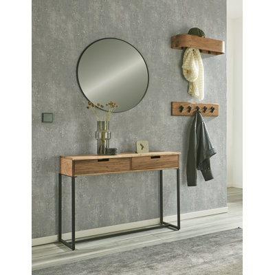 Console black-acacia 100x75x35 cm