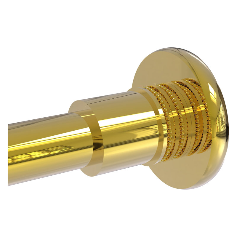 Supports de tringle de douche Goble, Laiton poli