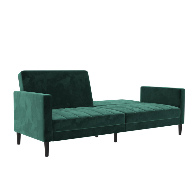 Upminster 3 Seater Faux Leather Sofa, Green 