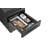 3 Drawer Mobile File Cabinet with Lock, Versatile Storage for Legal/Letter/A4 Files, 5 Wheel Design, Anti-Tilting, Waterproof, and Moisture-Resistant-116121028