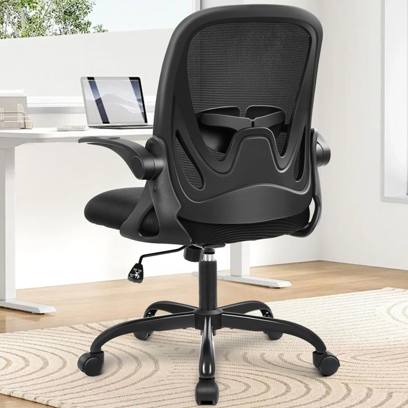 Kyel Mesh Task Chair, Black, Black