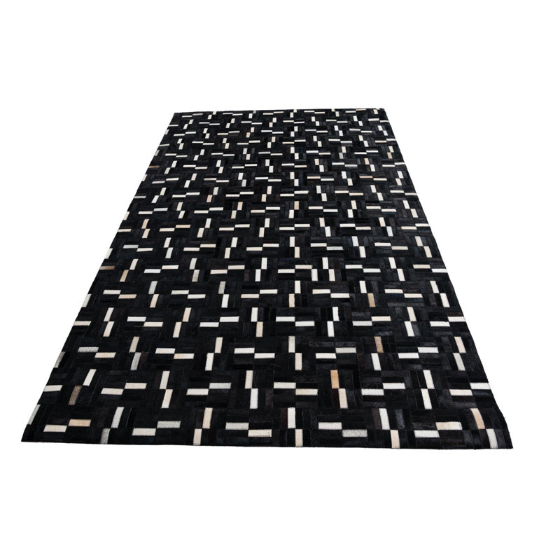 Tapis noir Isidore