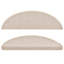 Carpet Stair Treads Taupe 56x17x3 cm