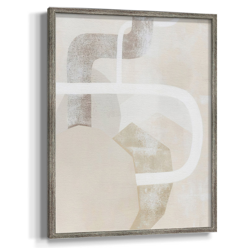 Quiet Affection I Framed Print - Solid Wood, 11" H x 9" W