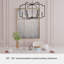 Plafonnier lustre 6 lumières 30 pouces Hunter-74777753-74777754