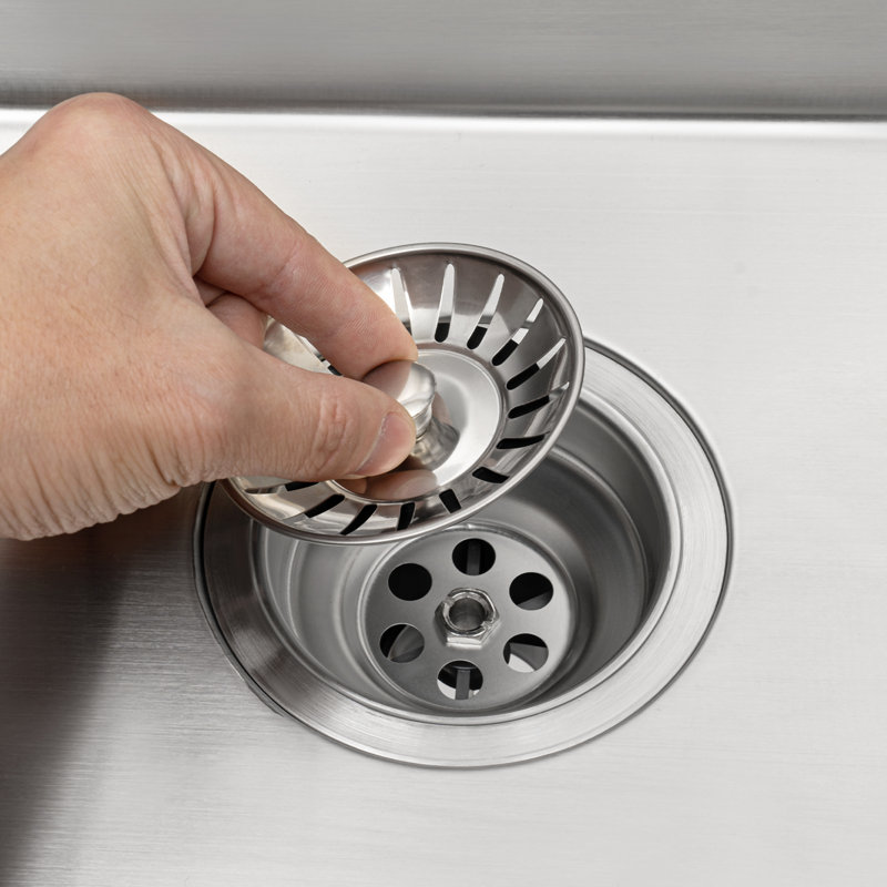 33'' L Single Bowl Stainless Steel Kitchen Sink