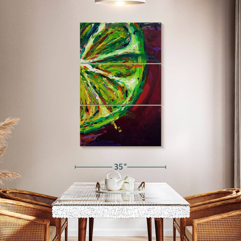 Yarlin Lime 2017, 50" H x 32" W