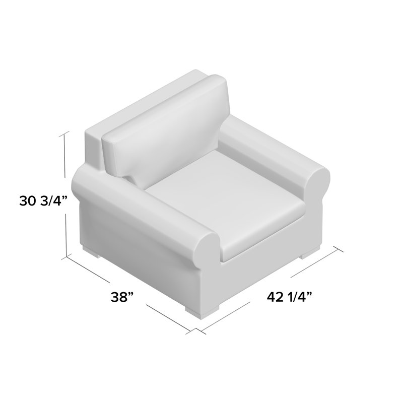 Chaise de patio avec coussin Campion