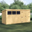 Shiplap Pent Wooden Shed-88314727