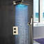 Ensemble de douche à DEL mural Sagua-249955822-249955821