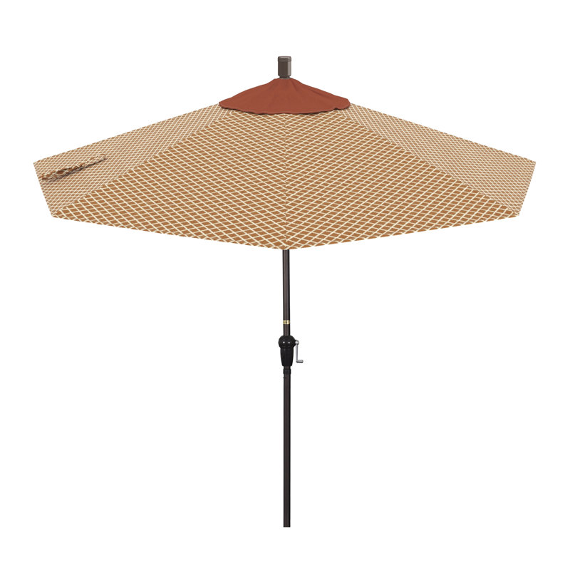Parasol de marché 9 pi Tayyibah, Abricot lavalier - Pacifica Premium