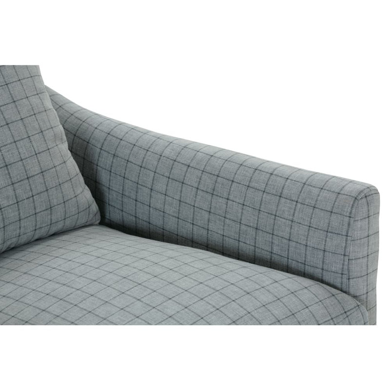 Ingrid Armchair, Latte, Slate (RA102-04)