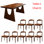 Partap Simple solid wood table