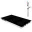 Plaque de cuisson à induction 36 pouces, 5 brûleurs, cuisinière électrique intégrée 220V 9200W, brûleur à induction pour la cuisine, avec 9 niveaux de puissance, écran tactile à DEL, surface en vitrocéramique, verrou pour enfant