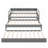 Twin XL Wood Daybed with Two Trundles, Three Storage Cubbies, Free Light, and USB Charging Design for Versatile Living Spaces-652086723