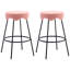 Tabouret de comptoir rembourré 26,97 po Kipten-1214027771