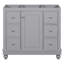 Meuble-lavabo gris 36 po (lavabo non inclus)