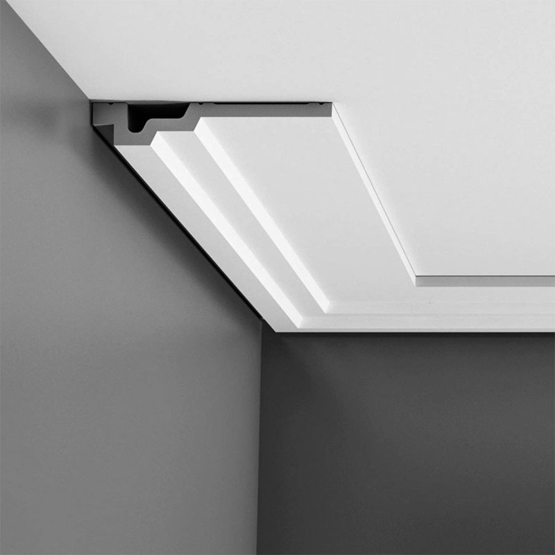 6-1/2 in x 1-3/16 in x 78-3/4 in Primed White Plain Polyurethane Crown Moulding