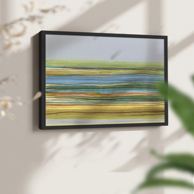 Parallel Striae II -Framed Print - Restickable