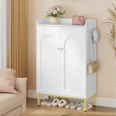 20 - Pair Shoe Storage Cabinet