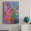 Ma maison rose sur toile-2055049789