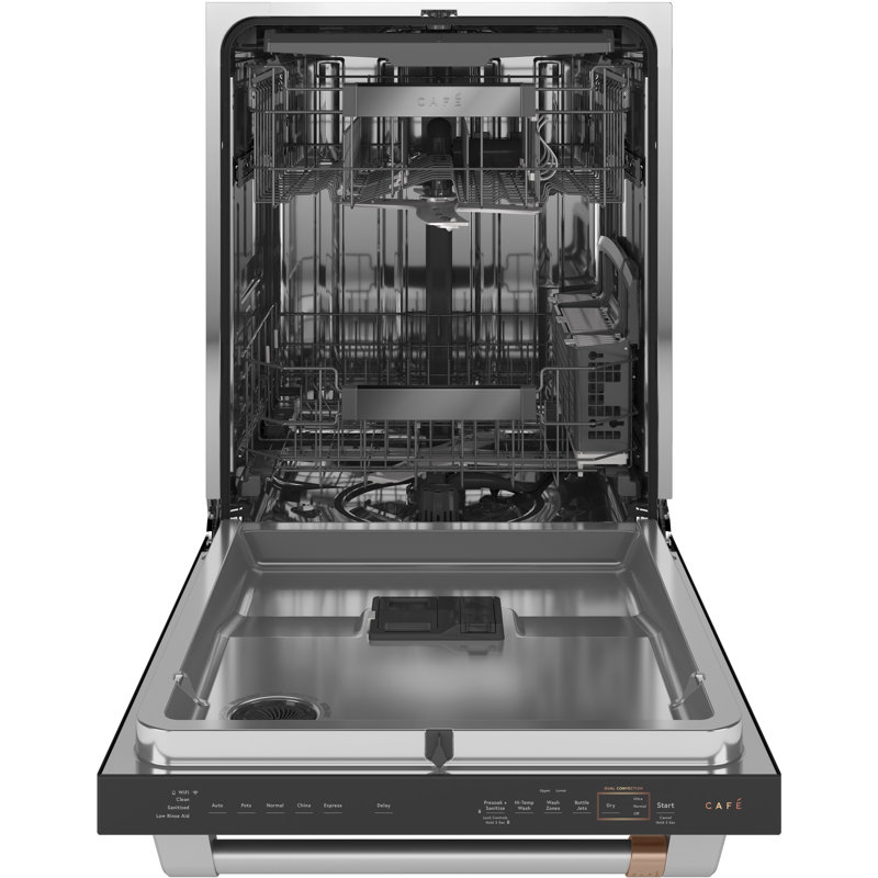 24" 39 dBA Smart Built-In Button Control Dishwasher, Stainless Steel