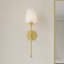 Backler Gold Wall Sconce