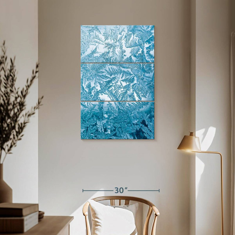 Alvord Frosty Fractals, H 57 po x l 36 po
