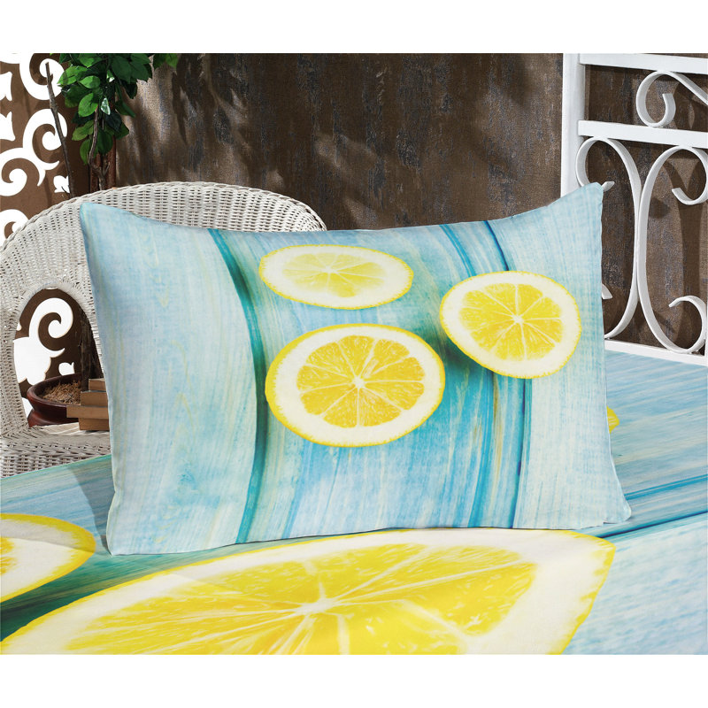 Ensemble de drap-housse et taies décoratives Ambesonne, Ensemble de draps pour lit simple + 1 drap-housse 