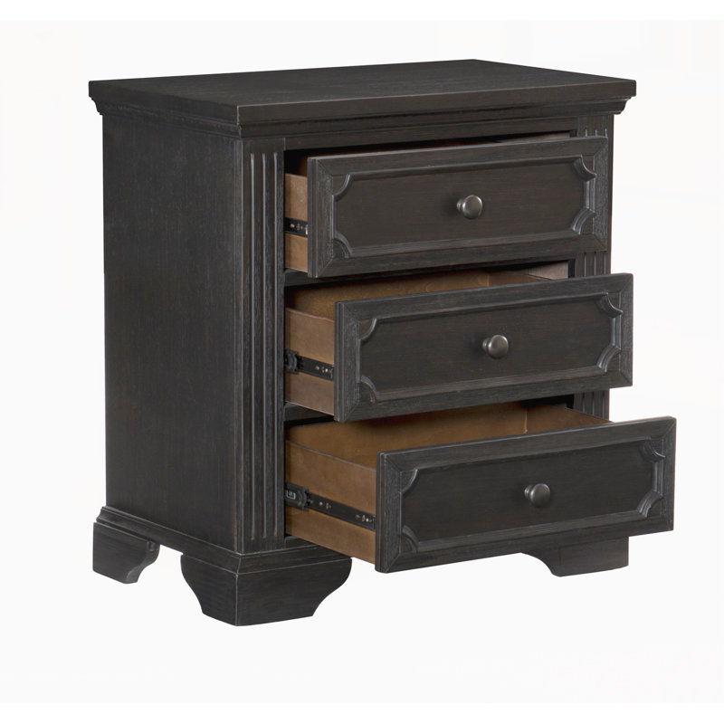 Table de chevet moderne avec tiroirs