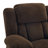 41.3" Wide Swivel Rocker Recliner Chair With Vibration Relaxation & Dual Cup Holder & Side Pocket-1023310344
