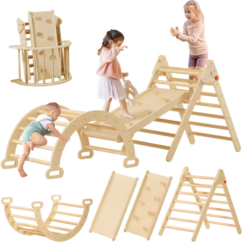 Tiny Land® 7-in-1 Montessori Climbing Set