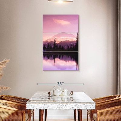 Alvord Mount Rainier Purple Sunset