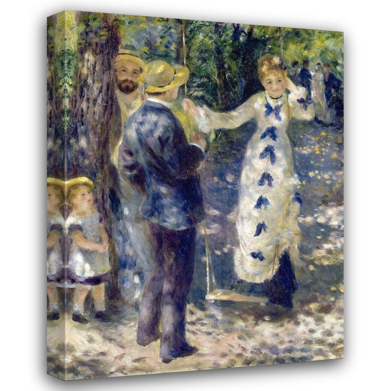 Art sur toile tendue avec châssis Lark Manor ™, Renoir, Pierre, Auguste, H 47 po x l 36 po