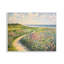 Plaque murale impressionniste «Coastal Meadow» par Petal Prints Design