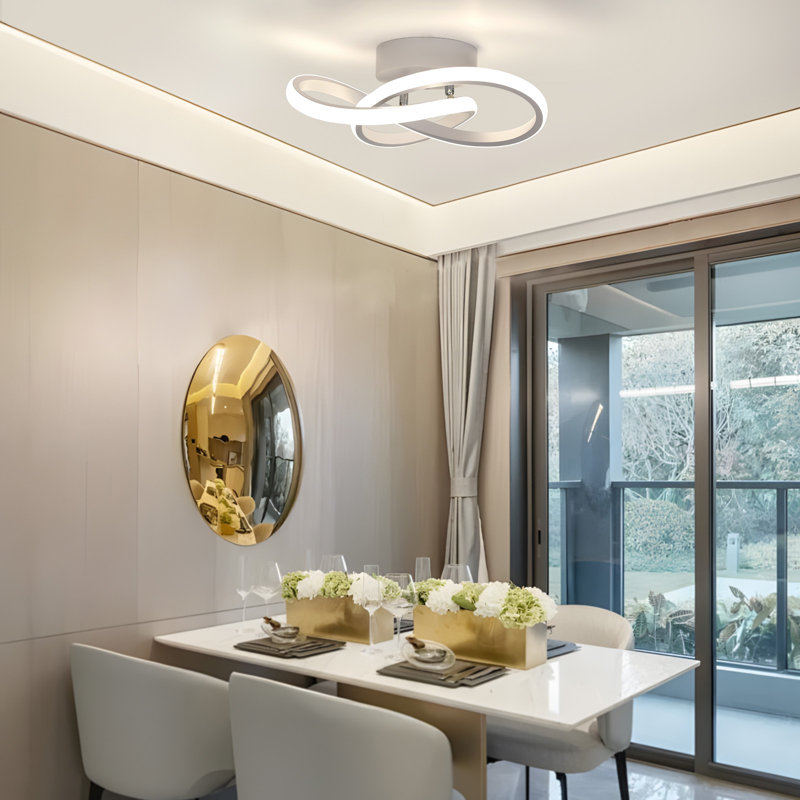 DELIPOP Clover LED Aluminum Flush Mount