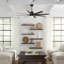 Renegade 8 - Blade Outdoor Integrated LED Smart Standard Ceiling Fan with Remote Control and Light Kit Included-48482677-48482676-48482674