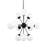 Adeola Dimmable Sputnik Sphere Chandelier-554708085
