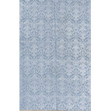Hand-Knotted High-Quality Light Blue Area Rug