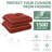 Patio Chair Cushions, 3-Year Color Fastness Outdoor Chairs Cushion for Seat Dining Rocking Wicker Chair with Tie Straps Tufted Square Pads, 2 Pack-1675412318-1675412306