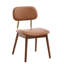 Ensemble de chaises de salle à manger en bois massif, de style ferme, ensemble de 2/4/6-898625941-898625943