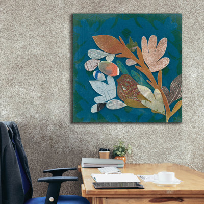 Art mural sur toile Winston Porter «Nesting Birds 2» par Candra Boggs, 26 po x 26 po