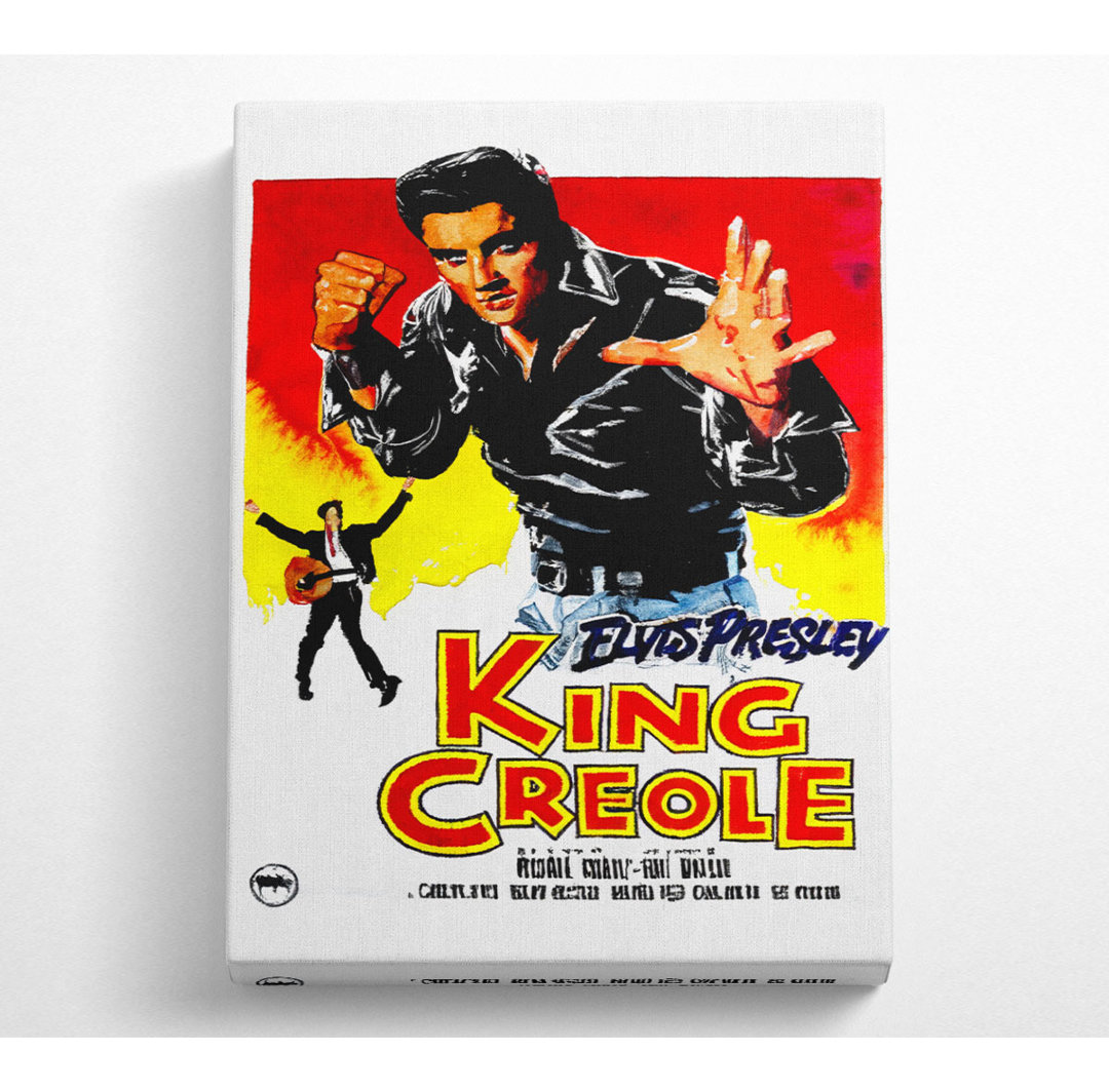 Elvis Presley King Creole - Kunstdrucke auf Leinwand