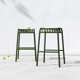 Abra 29.7'' Backless Outdoor Bar Stool