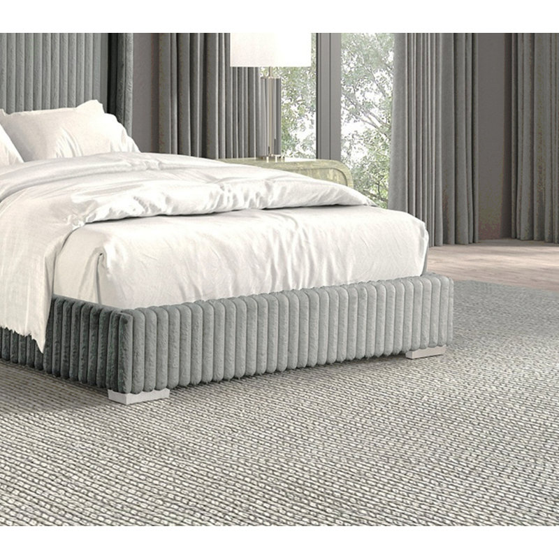 Mobilier de chambre à coucher contemporain 1pc, Grand, gris
